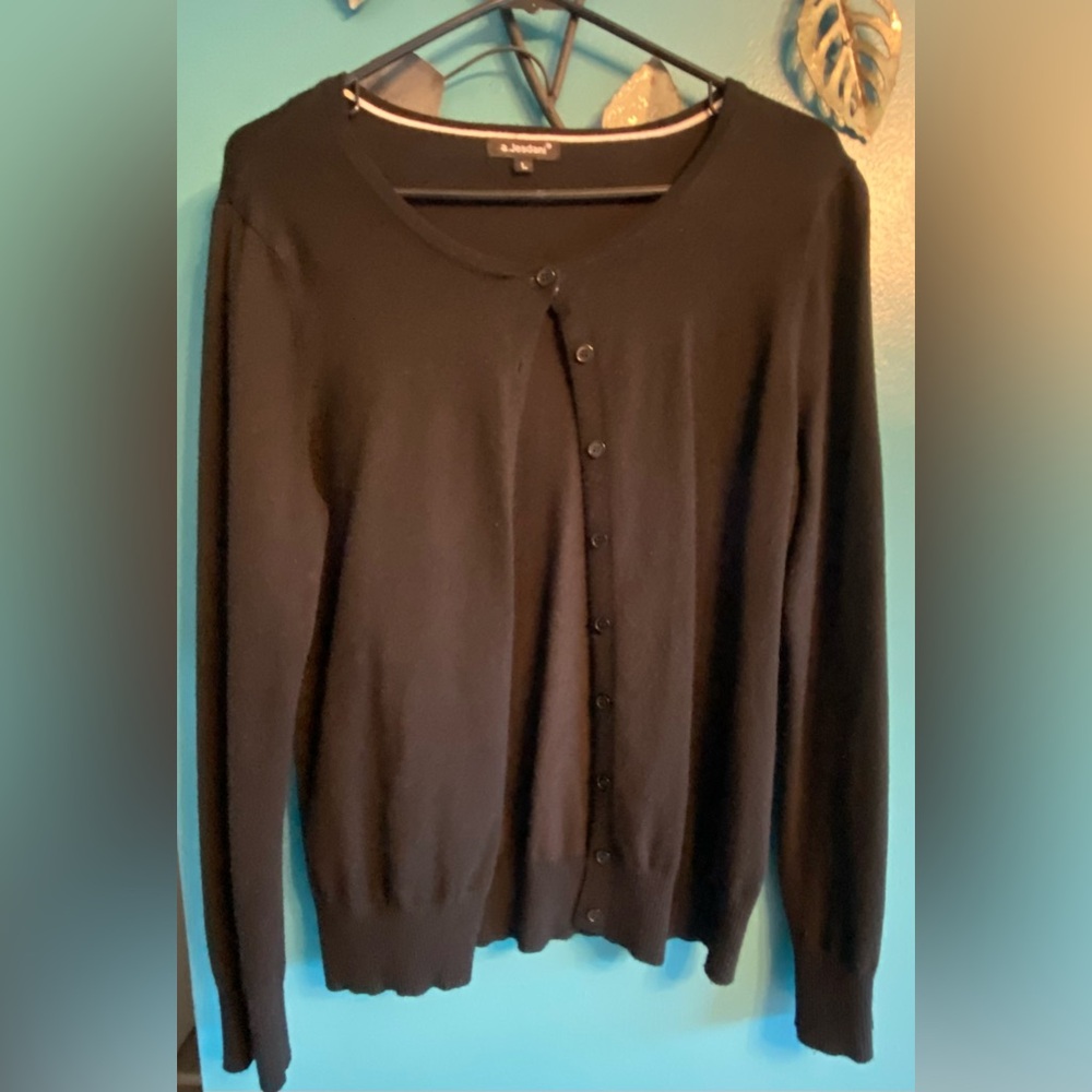 Black Women's Casual Cardigan